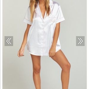 EUC Show Me Your MuMu Bride PJ Set! Size Small